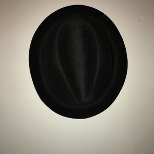 Vintage Accessories - Vintage Black Fedora Hat Vintage Accessories - Vintage Black Fedora Hat